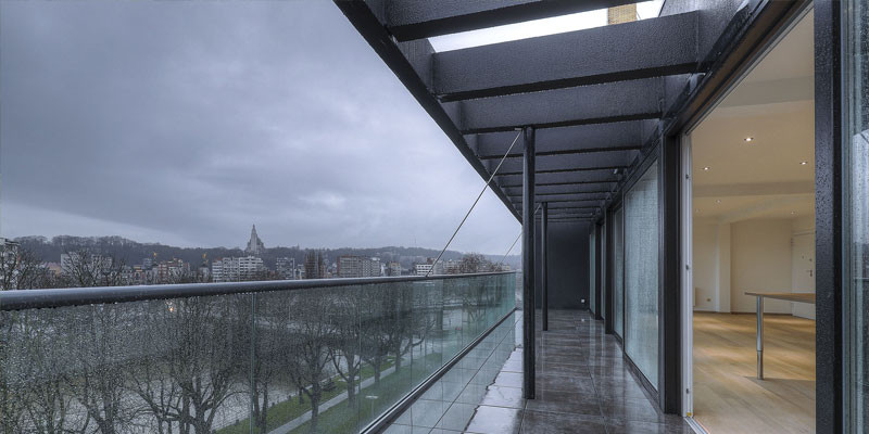 Aménagement d’un penthouse à Bruxelles